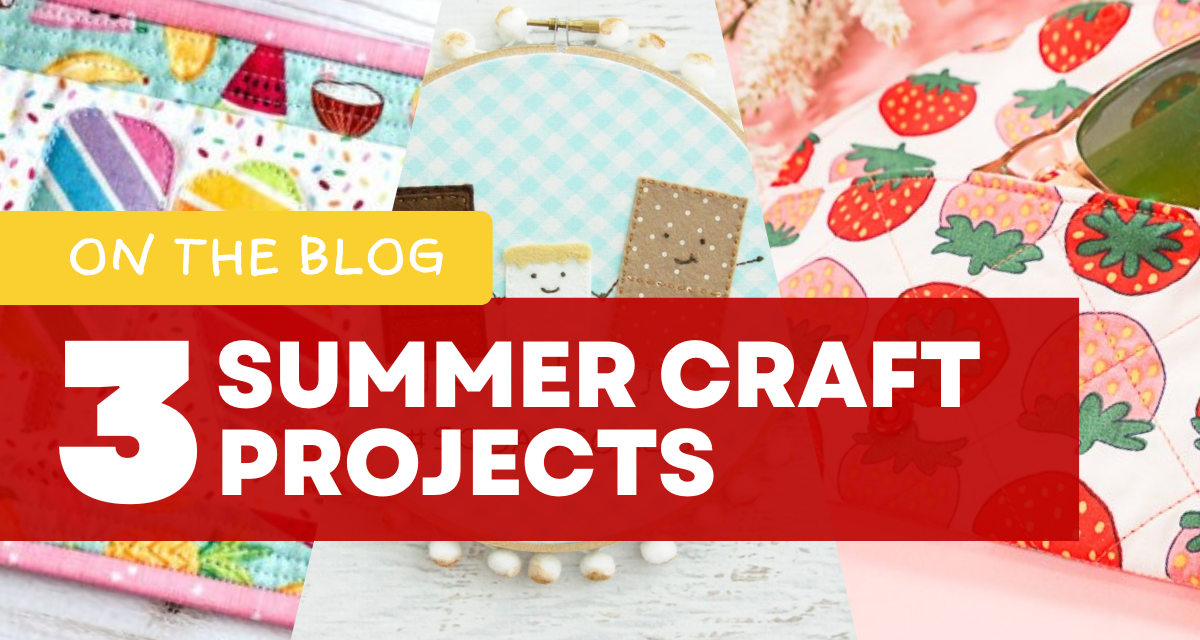 3 summer craft projects quilt quarters blog, sewing and vacuum authority, quilt quarters, craft projects