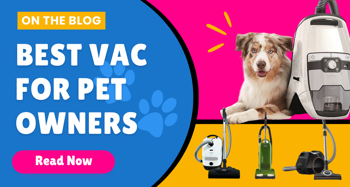 Sewing and Vacuum Authority blog about the best vacuum for pet owners