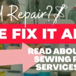 Quilt Quarters repair services on sewing, quilting, embroidery, and combination machines.