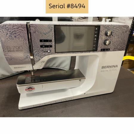 Certified Pre-Owned Bernina 790 Plus Special Edition Serial #8494