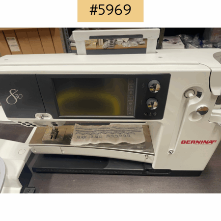 Certified pre-owned Bernina B830 with embroidery Module