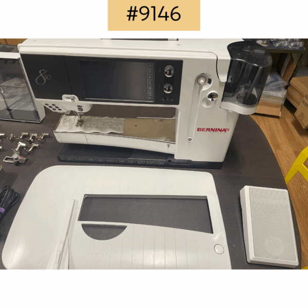 Certified Pre-Owned Bernina 830 Serial 9146 Bundle