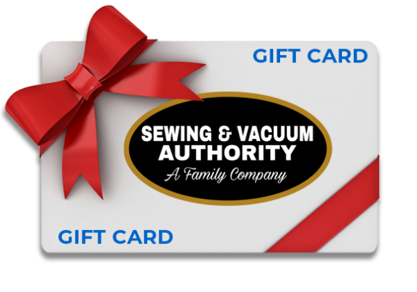 Sewing & Vacuum Authority Gift Card – $25