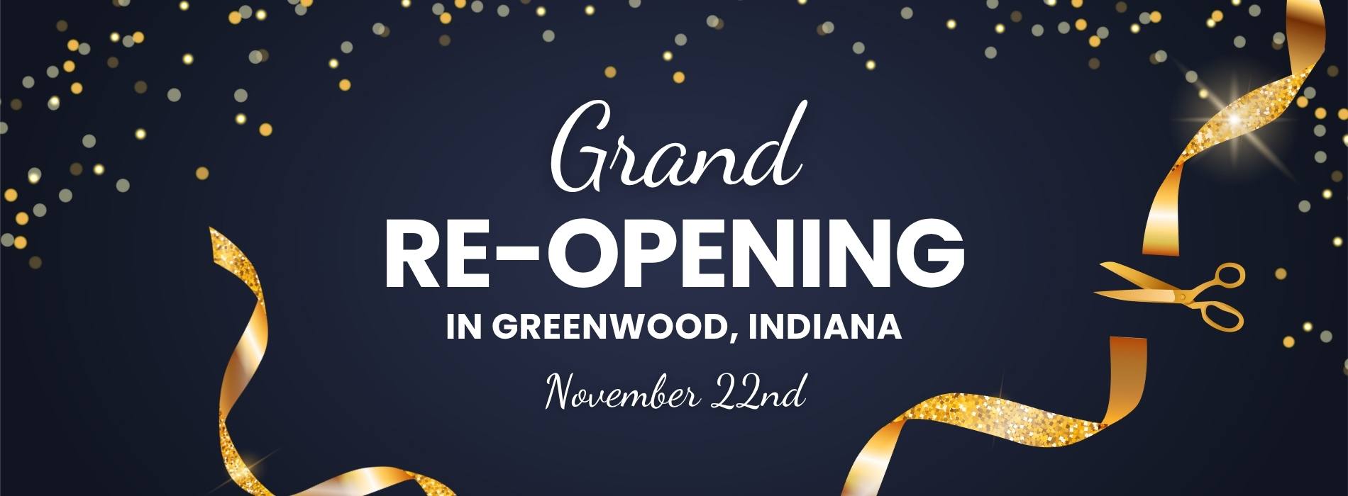 Greenwood Store Location Re-Opening