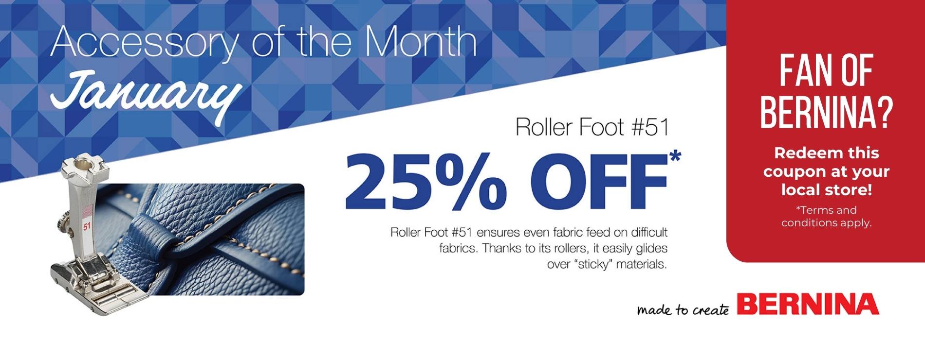 Bernina AOTM – Replace February 1st