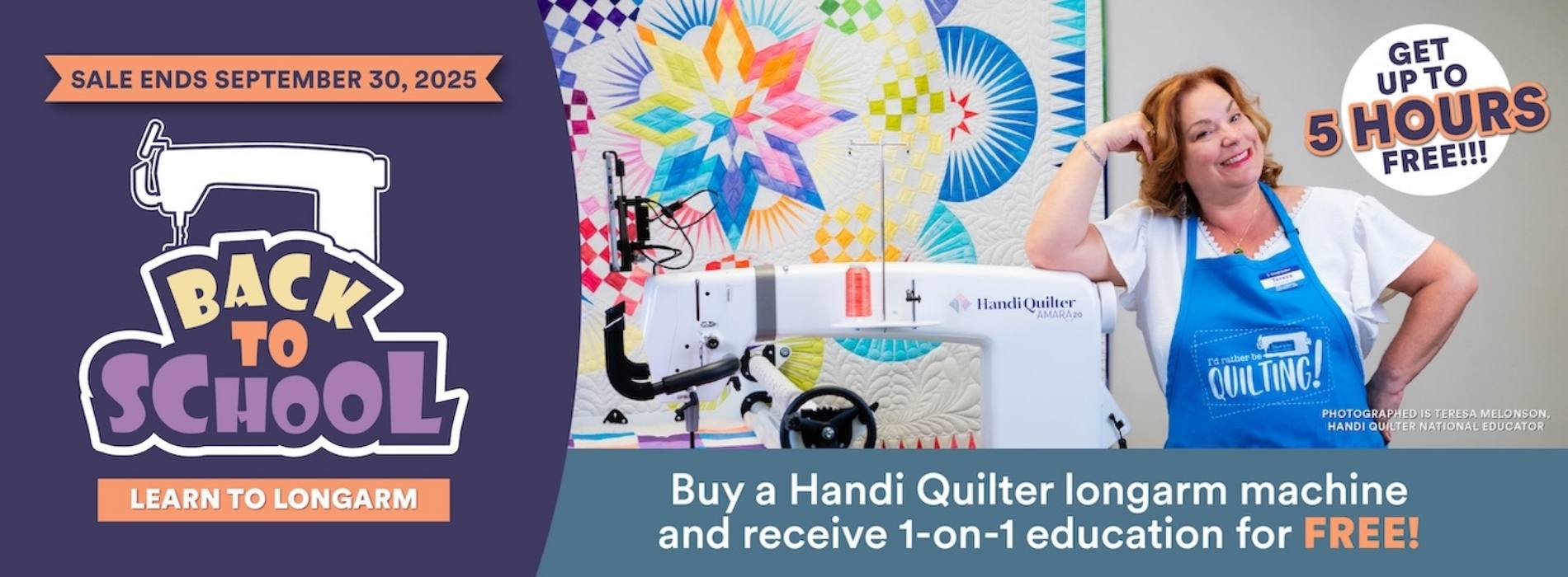 HandiQuilter Fall Sale – Take Down October 1st