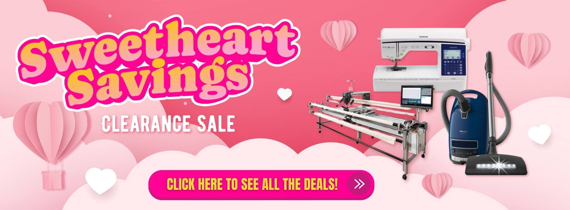 Sweetheart Savings – Take Down Early March
