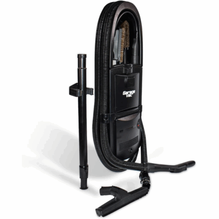 GarageVac Wall Mounted Garage Vacuum with Intervac Extension Wand