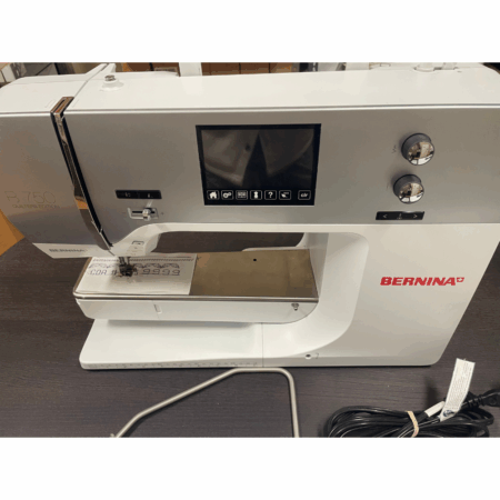 Certified Pre-Owned Bernina 750 QE with EMB Mod