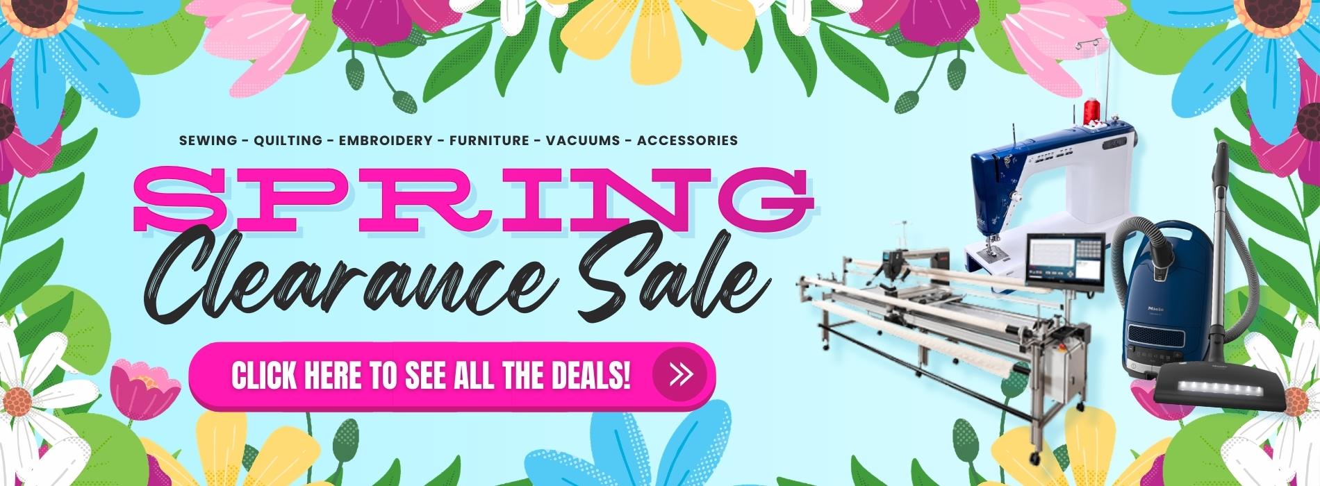 Spring Clearance