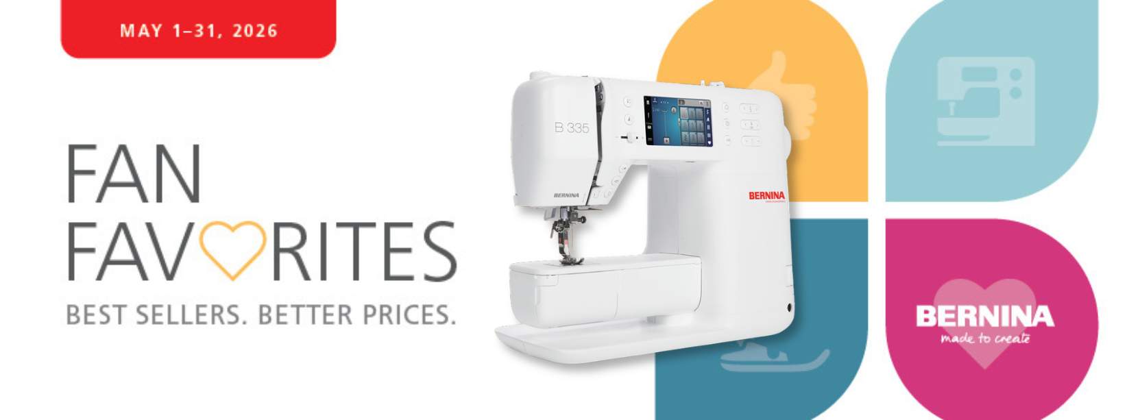 SVA QQ Bernina May Sale — Take Down June 1st