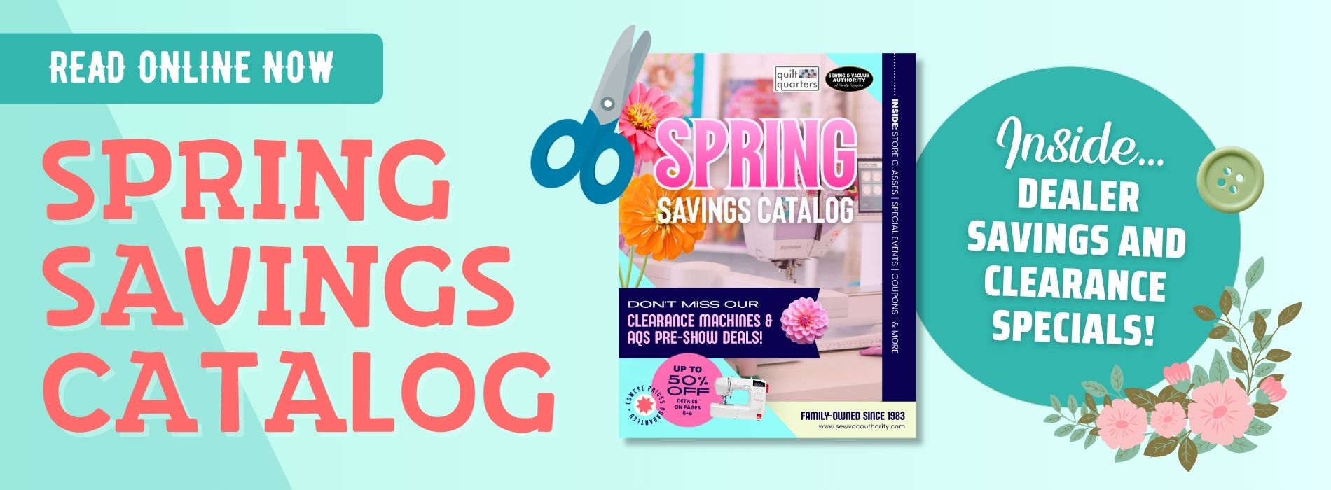 Spring Savings Catalog — Take Down June 16th