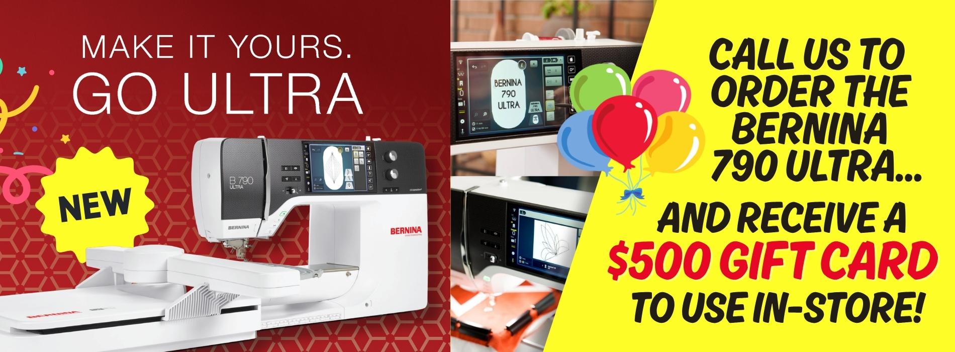 SVA Bernina Sale – Free Gifts with Purchase