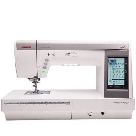 Certified pre-owned Janome Memory Craft 9450QCP Sewing and Quilting Machine
