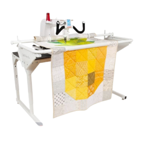 Certified Pre-Owned Janome Quilt Maker Pro 16 w/ 12ft Quilt Maker Pro Frame