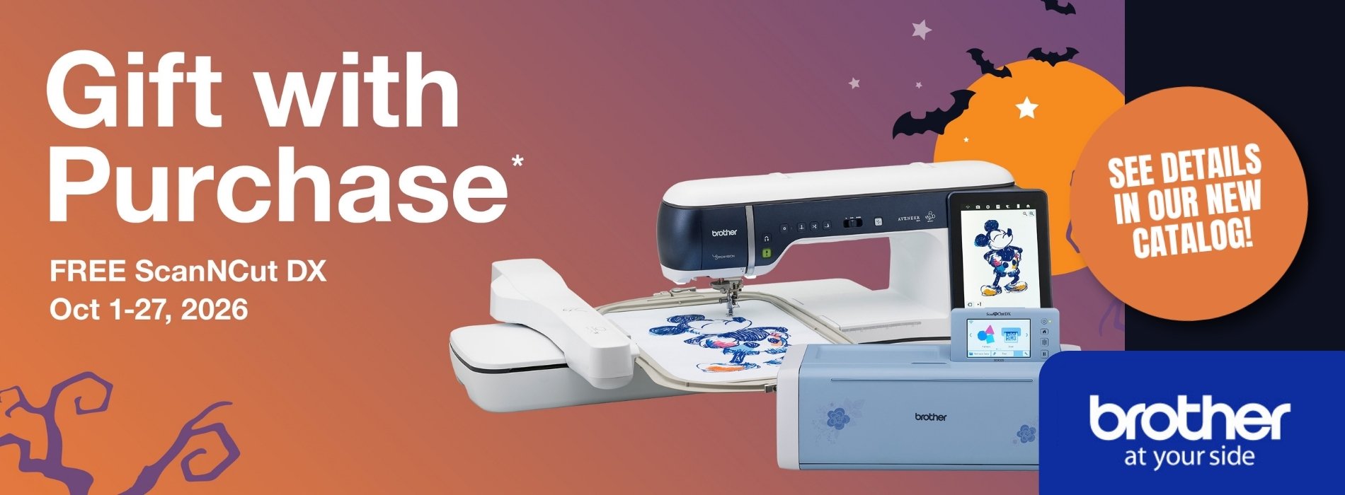 Brother Gift With Purchase Promo — Take Down October 28th