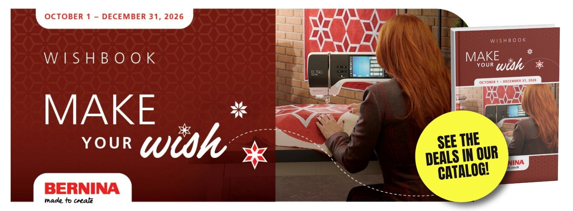 Bernina Wishbook – Take Down December 31st